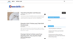 Desktop Screenshot of news-detik.com